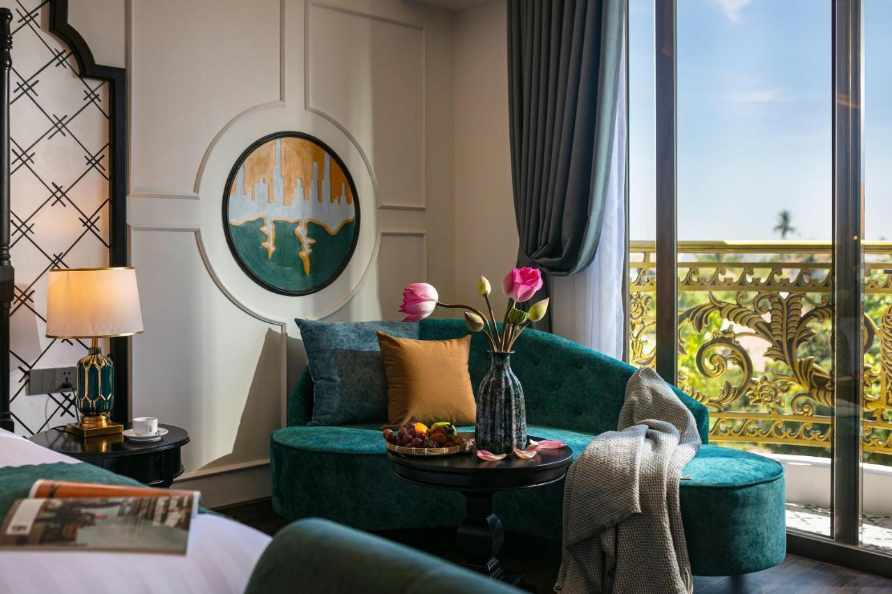 Grand Sunrise Palace Hoi An- A Luxury Indochine Hotel & Spa Exterior foto A room at the hotel