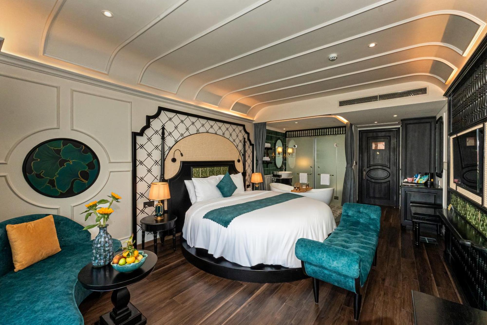 Grand Sunrise Palace Hoi An- A Luxury Indochine Hotel & Spa Exterior foto Deluxe Suite