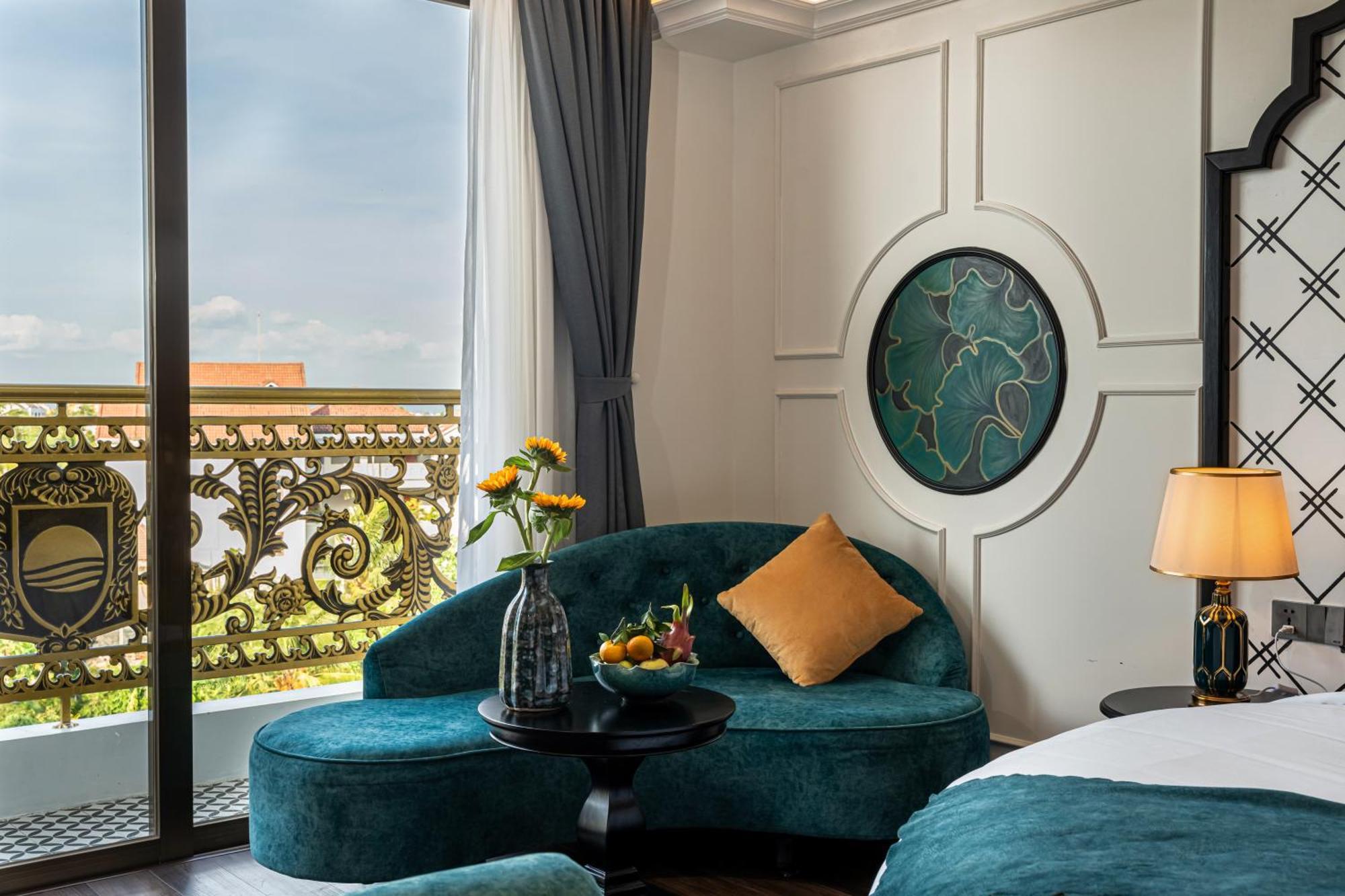 Grand Sunrise Palace Hoi An- A Luxury Indochine Hotel & Spa Exterior foto Deluxe Suite